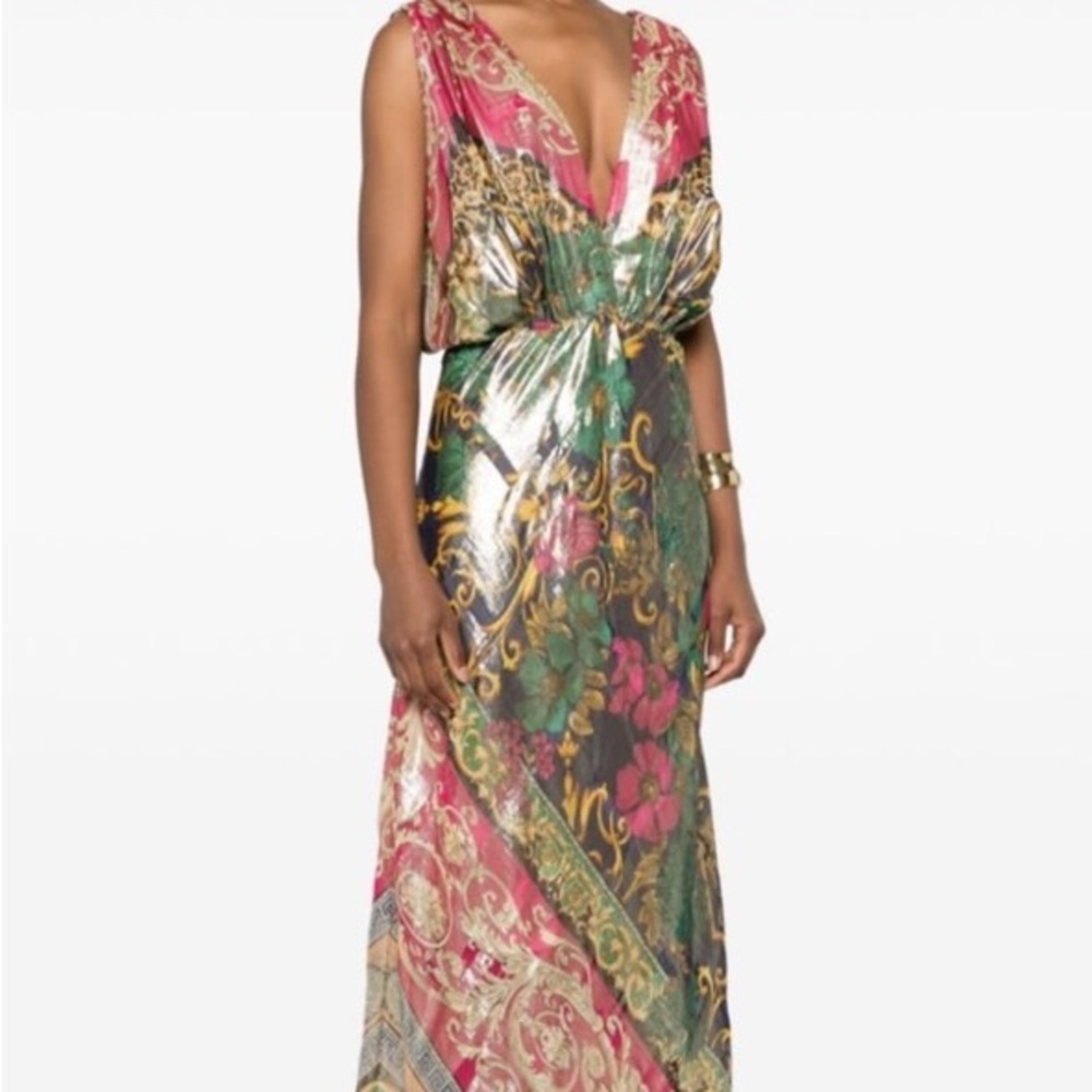 Floral Multicolor Maxi Dress